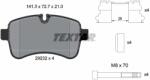 TEXTAR Set Placute Frana, Frana Disc 2923201 Iveco Daily Iv/Daily V/Daily Vi (2923201)