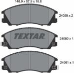 TEXTAR Set Placute Frana, Frana Disc 2405901 Hyundai Terracan Hyundai (Huatai) Terracan
