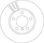TRW Disc Frana Df6136 Mini Mini Countryman/Mini Paceman