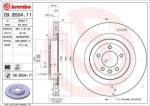 BREMBO Disc Frana 09. B504.11 Land Rover Defender/Discovery V/Range Rover Iv (09.B504.11)