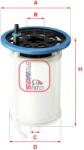 SOFIMA Filtru Combustibil S0H2One Alfa Romeo Stelvio (S0H2ONE)