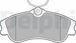 DELPHI Set Placute Frana, Frana Disc Lp1624 Citroën Berlingo / Berlingo First/Xsara