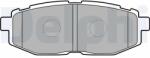 DELPHI Set Placute Frana, Frana Disc Lp2076 Subaru Brz/Forester/Legacy V/Outback/Tribeca (LP2076)