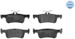 MEYLE Set Placute Frana, Frana Disc Puntea Spate 0252280714 Ford Fiesta Vii