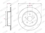 FERODO Disc Frana Ddf3112C Toyota C-Hr (DDF3112C)
