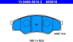 ATE Set Placute Frana, Frana Disc 13.0460-5616.2 Toyota Hilux Vii Pick-Up (13.0460-5616.2)