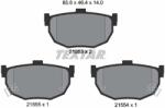 TEXTAR Set Placute Frana, Frana Disc 2155301 Ford Australia Corsair Hyundai Coupe I