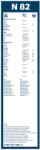 Bosch Lamela Stergator 3397011425 Bmc Alyos/Procity Bova Synergy Heuliez Gx 2/Gx 3