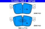 ATE Set Placute Frana, Frana Disc 13.0460-7340.2 Jaguar F-Pace/Xe/Xf Ii/Xf Sportbrake