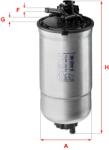SOFIMA Filtru Combustibil S4428Nr Seat Cordoba/Ibiza Iii Skoda Fabia I/Fabia I Praktik (S4428NR)
