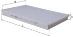 MAHLE Filtru, Aer Habitaclu La75 Chevrolet Astra/Vectra Holden Astra/Astra Sportsback