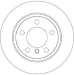 TRW Disc Frana Df6353 Mini Mini Countryman/Mini Paceman