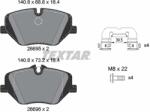 TEXTAR Set Placute Frana, Frana Disc 2669501 Bmw 1/2 Active/2 Gran/5/X1/X2/X3 Mini Mini