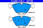 ATE Set Placute Frana, Frana Disc 13.0460-7185.2 Bmw 3/Z4