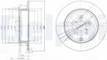 DELPHI Disc Frana Bg3912 Toyota Avensis/Avensis Verso