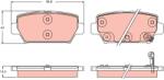 TRW Set Placute Frana, Frana Disc Gdb2435 Mitsubishi Eclipse (GDB2435)