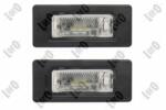 ABAKUS Iluminare Numar De Circulatie Dreapta 003-23-900Led Audi A1/A4 B8/A6 C7/A7/Q5/Tt (003-23-900LED)