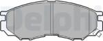 DELPHI Set Placute Frana, Frana Disc Lp1010 Mitsubishi Colt Iii/Colt Iv/Eclipse/Fto/L200