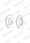 FERODO Disc Frana Ddf2182C-1 Vw California T5/California T6/Multivan T5/Multivan T6