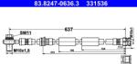 ATE Furtun Frana 83.8247-0636.3 Audi A3/A3 Allstreet/Q2/Q3/Tt Cupra Ateca/Formentor (83.8247-0636.3)
