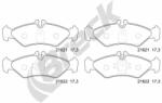 BRECK Set Placute Frana, Frana Disc 216210070510 Mercedes-Benz Sprinter 2-T