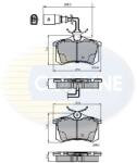 COMLINE Set Placute Frana, Frana Disc Cbp1797 Audi A4 B5 Ford Galaxy I Seat Alhambra
