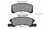 TEXTAR Set Placute Frana, Frana Disc 2422901 Daihatsu Ayla/Cuore V/Cuore Vi/Cuore Vii (2422901)