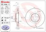 BREMBO Disc Frana 09. C426.11 Audi A6 C7