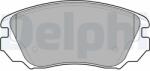 DELPHI Set Placute Frana, Frana Disc Lp2080 Chevrolet Malibu Honda Civic Iv Saab 9-5 (LP2080)