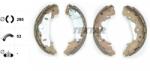 TEXTAR Set Saboti Frana 98101065804 Kia Carnival Ii Naza Ria