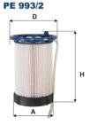 FILTRON Filtru Combustibil Pe993/2 Audi A3/A3 Allstreet/Q2/Q3 Cupra Formentor/Leon