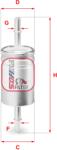 SOFIMA Filtru Combustibil S3740B Alfa Romeo Giulietta Fiat Tipo (S3740B)