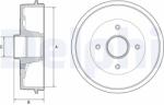 DELPHI Tambur Frana Bfr538 Renault Clio Iv/Twingo Ii