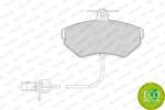 FERODO Set Placute Frana, Frana Disc Fdb1451 Audi A4 B5/A4 B6/A4 B7 Vw Passat B5
