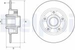 DELPHI Disc Frana Bg9137Rs Renault Clio Iv/Megane/Megane Iii/Scénic Iii (BG9137RS)