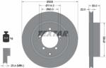 TEXTAR Disc Frana 92170603 Mitsubishi Lancer Vi/Lancer Vii (92170603)