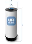 UFI Filtru Combustibil 26.034. 00 Iveco Daily V/Daily Vi (26.034.00)