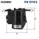 FILTRON Filtru Combustibil Ps974/3 Citroën C1/C2/C2 Enterprise/C3 I/C3 Ii/C3 Pluriel