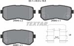 TEXTAR Set Placute Frana, Frana Disc 2494901 Hyundai I20 I