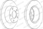 FERODO Disc Frana Fcr195A Iveco Daily Iii (FCR195A)
