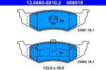 ATE Set Placute Frana, Frana Disc 13.0460-8010.2 Chrysler 300M/Concorde/Neon/Neon Ii (13.0460-8010.2)