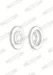 FERODO Disc Frana Ddf2093C-1 Lexus Gx Toyota 4 Runner V/Land Cruiser/Land Cruiser Prado
