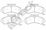 BRECK Set Placute Frana, Frana Disc 227910070300 Mercedes-Benz Sprinter 5-T