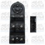 MEAT & DORIA Comutator, Macara Geam Fata Stanga 26084 Opel Astra H/Astra H Twintop/Zafira B (26084)