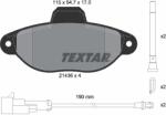 TEXTAR Set Placute Frana, Frana Disc 2143609 Fiat 500 Ford Ka