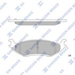 Hi-Q Set Placute Frana, Frana Disc Sp4320 Dodge Durango Ram 1500 Standard Cab (SP4320)