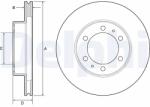 DELPHI Disc Frana Bg4557 Toyota 4 Runner Iv/Fj Cruiser/Fortuner/Hilux Vii Pick-Up