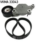SKF Set Curea Transmisie Cu Caneluri Vkma33043 Citroën C2/C2 Enterprise/C3 I/C3 Ii