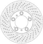 TRW Disc Frana Df6212S Porsche 911/Boxster/Cayman