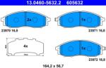 ATE Set Placute Frana, Frana Disc 13.0460-5632.2 Nissan Navara/Pathfinder Ii/Pick Up